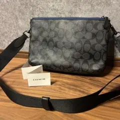 新品未使用 COACH コーチ シグネチャー デニム ショルダーバッグCS254 