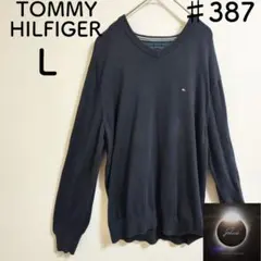 ♯387 90s 古着　TOMMY HILFIGER　ニット　セーター　トミー