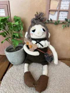 ソックガール★199 ハンドメイド ソックモンキー