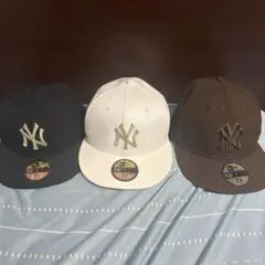 NEW ERA ニューヨークヤンキース キャップ 3点まとめ売り　ニューエラ
