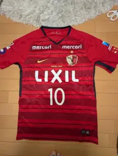 鹿島アントラーズ公式ユニフォームS 赤 10 MU
