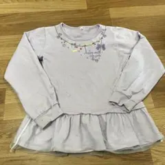 薄紫色★長袖カットソー