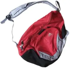 め*い様 00s adidas red sling bag y2k