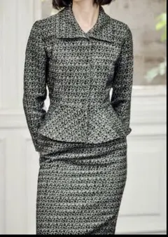 ペプラムツイードセットアップ