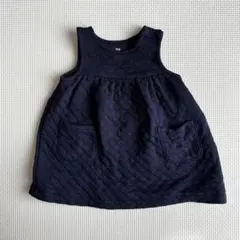 Baby GAP キルティング ジャンパースカート 3-6month ネイビー