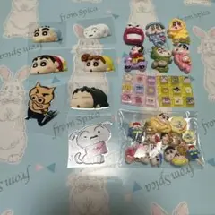 しんちゃん　デコパ　タイルシール　ミニパ　ネイパ　ミニカプラ　超お得セット