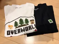 マイクラ　ユニクロ　Tシャツ　140