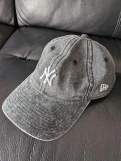 NEW ERA NY ヤンキース キャップ ブラックデニム