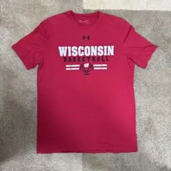 Under Armour Wisconsin バスケットボールTシャツ M