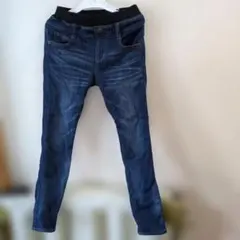 【Birthday】ダークブルー スキニーパンツ 　140サイズ