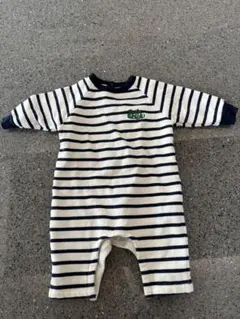 プチバトー　裏起毛ロンパース　12m/74cm