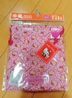 ♡新品未使用♡ ハローキティ ヒョウ柄ピンク 巾着S