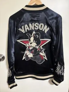 ☆【希少】VANSON（バンソン） × DEVIL RABBIT スタジャン☆ ☆【希少】VANSON（バンソン） × DEVIL RABBIT スタジャン☆