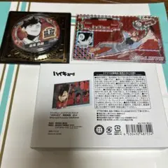 黒尾鉄朗 アクリルブロック HEROES 名場面ジオラマ バースデー缶バッジ
