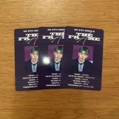 INI THE FRAME IDカード 髙塚大夢