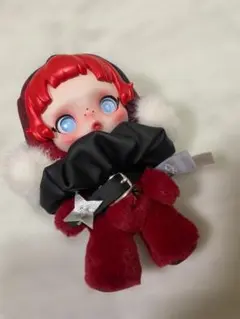 SKULLPANDA ぬいぐるみ 本体のみ レッド