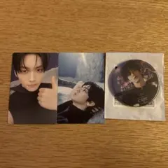 TXT スビン トレカ＆缶バッジセット