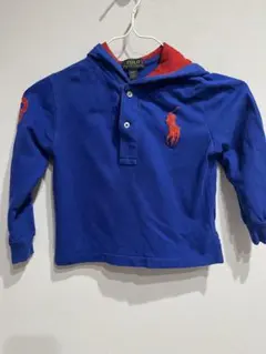 POLO RALPH LAUREN フード付きポロシャツ 3/3T
