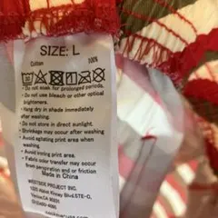 Cookman シェフパンツ ストライプ Lサイズのサムネイル