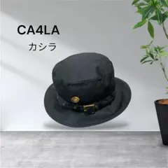 3123☆美品CA4LA カシラ バケットハット ブラックのサムネイル