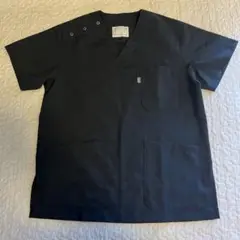 ミズノ　スクラブ　メンズ　ユニセックス　M ダークグレー