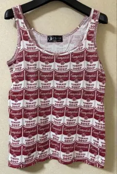 ヒステリックグラマー　アンディタンクトップ赤