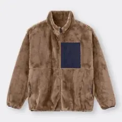 GUウィンドプルーフボアフリースジャケット