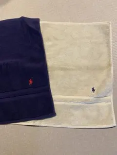 ラルフローレン バスマット2枚セット