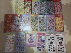 プチドロップステッカー、うるちゅる、チェリジェム、他　19枚セット まとめ売りのサムネイル
