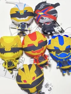 ナンバーワン戦隊ゴジュウジャー ぬいぐるみちゃーむ　セミコンプ 6種類セット