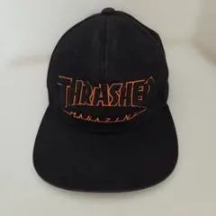THRASHER MAGAZINE キャップ ブラック オレンジのサムネイル