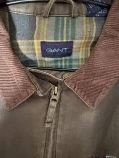 GANT コーデュロイ襟 ジップアップ ブルゾン ブラウンのサムネイル