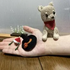 編みぐるみ　柴犬　ハロウィン　クリスマス