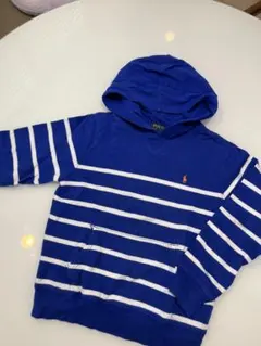 Polo Ralph Lauren ストライプ フード付きカットソー