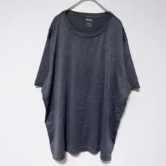 リーボック 無地 Tシャツ クルーネック 半袖 L 灰 ポリエステル ジムのサムネイル