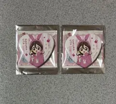 桜キャラクター ピンバッジ 2個セット