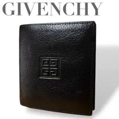 GIVENCHY　ジバンシー　財布　二つ折り　レザー　ブラック　4Gロゴ　739のサムネイル