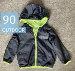 アウトドア　ウィンドブレーカー ジャンパー アウター 迷彩 90 男の子