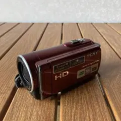SONY HDR-CX170 レッド - メルカリ