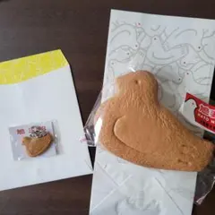 豊島屋本店限定　鳩サブレミラー　キーホルダー 鳩三郎セット