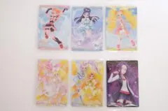 プリキュア カードウエハース12 6枚セット