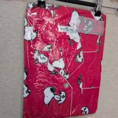 【新品】スヌーピー 赤 パジャマ上下 フリーサイズ レディース ルームウェア