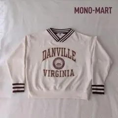 MONO-MART カレッジロゴ スウェット