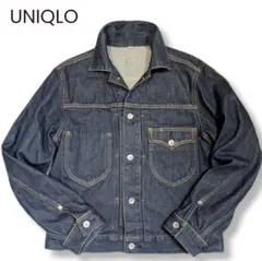 uniqlo ユニクロ　デニムジャケット　ジージャン 1st 濃紺　レア