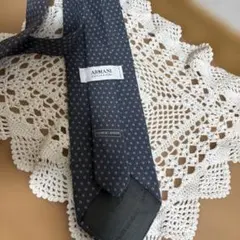 ARMANI COLLEZIONI 小紋柄ネクタイ
