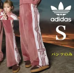 adidas w adibreak velour tt tp pink パンツ - メルカリ