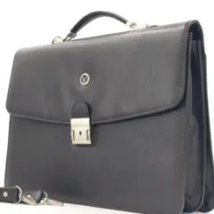 【美品 希少】ジョルジオバレンティビジネスバッグ 2way 肩掛け A4可