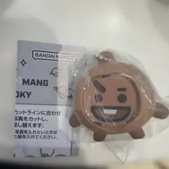 BT21 SHOOKY フォトフレームマスコット