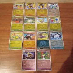 ポケモンカード　メガドリームex　ミラー　まとめ売り　14種類