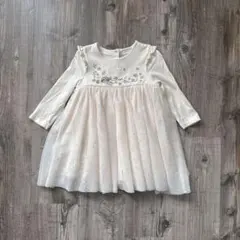 プチバトー❤️チュールワンピース18m/81